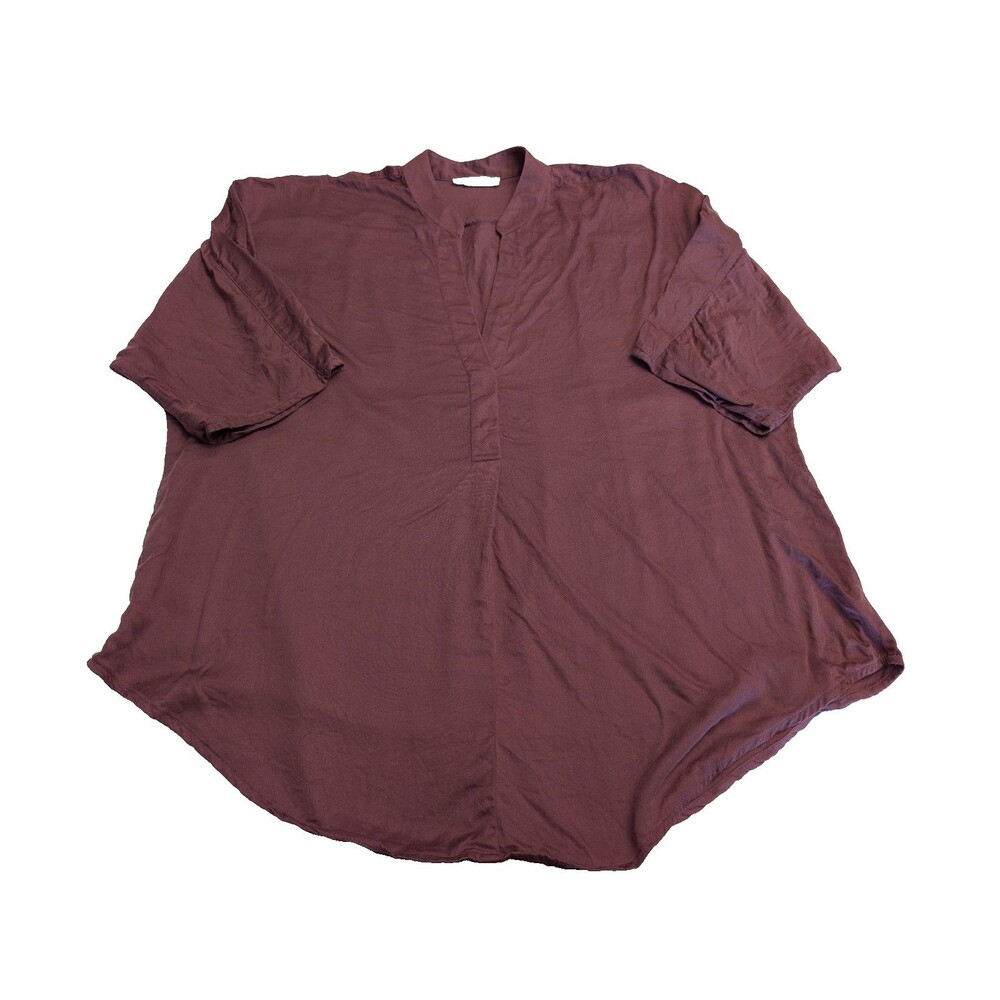 Neu Nomads Women's Tunic Shirt Organic Cotton Linen Blend Top XS